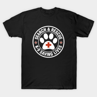 K9 Search & Rescue T-Shirt